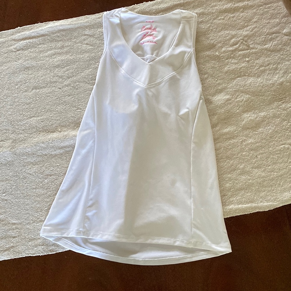 Lucky in Love athletic top 🎾